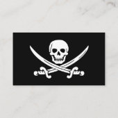 Carte De Visite Pirate Modern (Dos)