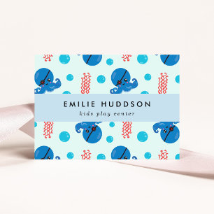 Carte De Visite Pirate Octopus, Pirate Jellfish, Centre d'activité