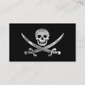 Carte De Visite Pirate Silver (Dos)