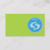 Carte de visite Pisces (Dos)