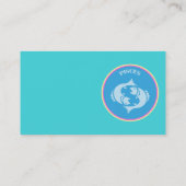 Carte de visite Pisces (Dos)