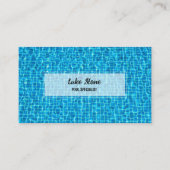 Carte De Visite Piscine (Devant)