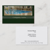 Carte De Visite Piscine (Devant / Derrière)