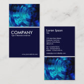 Carte De Visite Piscine bleue (Devant / Derrière)