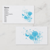 Carte De Visite Pissenlit (Devant / Derrière)