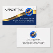 Carte De Visite Piste d'aéroport de Gold Wave (Devant / Derrière)