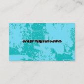 Carte De Visite piste en poudre (Dos)