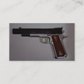 Carte De Visite Pistolet d'air de cible (Dos)
