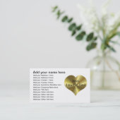 Carte De Visite Pitié divine - "confiance de Jésus I dans vous " (Debout devant)