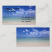 Carte de visite Pittoresque (Devant / Derrière)