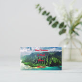 Carte De Visite Pittoresque Kauai Hawaii (Debout devant)