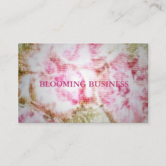 Carte De Visite Pivoine Bonheur