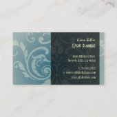 Carte De Visite Pix-Dezines Crest Damask (Dos)