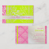 Carte De Visite Pix-Dezines Étienne Damask (Devant / Derrière)