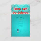 Carte De Visite Pix-Dezines Étienne Damask (Dos)