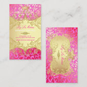 Carte De Visite Pix-Dezines Marie Antoinette en Oro (Devant / Derrière)