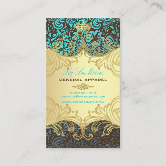 Carte De Visite Pix-Dezines Marie Antoinette en Oro (Devant)