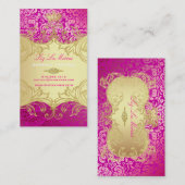 Carte De Visite Pix-Dezines Marie Antoinette en Oro (Devant / Derrière)