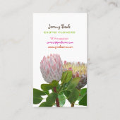Carte De Visite Pix-Dezines maui protéa (Dos)
