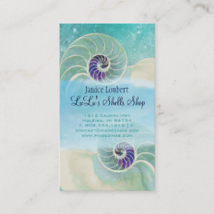 Carte De Visite Pix-Dezines nautilus