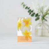 Carte De Visite Pix-Dezines Plumeria d'Hawaï (Debout devant)