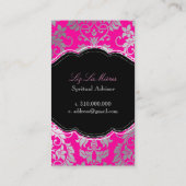 Carte De Visite Pix Dezines Tanza Damask/DO-IT-YOURSELF arrière -  (Dos)