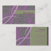 Carte De Visite PixDezin Florentius damask/do-it-yourself arrière (Devant / Derrière)