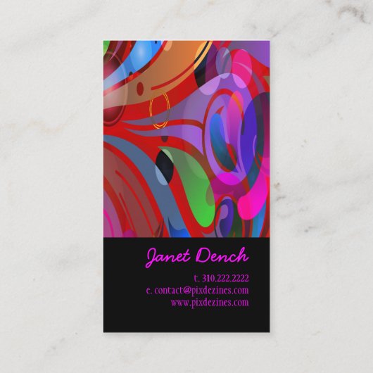 Carte De Visite PixDezines (Dos)