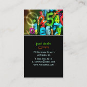 Carte De Visite PixDezines 123, couleurs CPA/do-it-yourself (Dos)