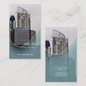 Carte De Visite PixDezines Architectes Stylish (Devant / Derrière)