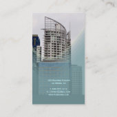 Carte De Visite PixDezines Architectes Stylish (Dos)