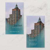 Carte De Visite PixDezines Architectes Stylish (Devant / Derrière)