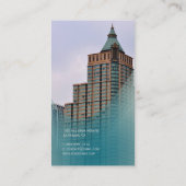 Carte De Visite PixDezines Architectes Stylish (Dos)