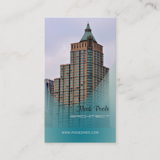 Carte De Visite PixDezines Architectes Stylish (Devant)