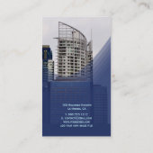 Carte De Visite PixDezines Architectes Stylish (Dos)