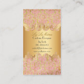 Carte De Visite PixDezines arianna damask/faux parchemin (Dos)