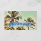 Carte De Visite PixDezines baie de kailua/plage hawaïenne vintage (Dos)