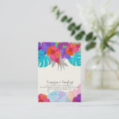 Carte De Visite PixDezines bali kai/DO-IT-YOURSELF arrière - plan+ (Debout devant)