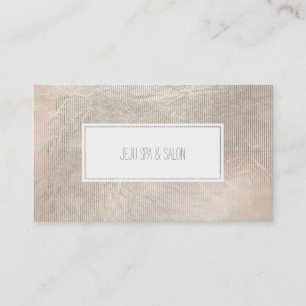 Carte De Visite PixDezines bandes champagne/faux argent