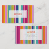 Carte De Visite PixDezines bandes malibu (Devant / Derrière)