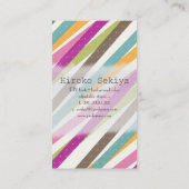 Carte De Visite PixDezines bandes rétro (Dos)