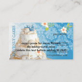 Carte De Visite PixDezines Beach Wedding Cake/DO-IT-YOURSELF coule (Dos)