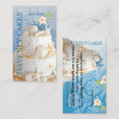Carte De Visite PixDezines Beach Wedding Cake/DO-IT-YOURSELF coule (Devant / Derrière)