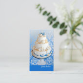 Carte De Visite PixDezines Beach Wedding Cake/DO-IT-YOURSELF coule (Debout devant)