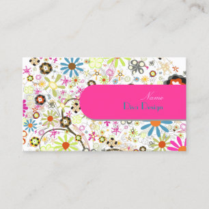 Carte De Visite PixDezines Blooms, BusinessCard