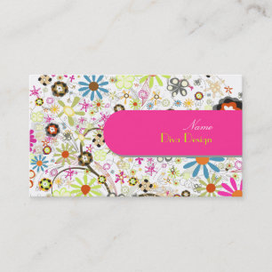 Carte De Visite PixDezines Blooms, BusinessCard