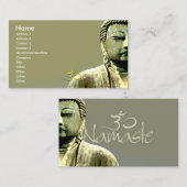 Carte De Visite PixDezines bouddha japonais (Devant / Derrière)