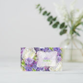 Carte De Visite PixDezines bouquet de mariée, fleuristes/do-it-you (Debout devant)