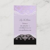 Carte De Visite PixDezines Céline Damask (Dos)