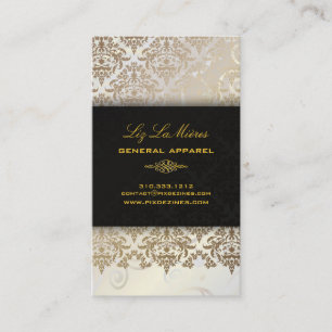 Carte De Visite PixDezines Céline Damask